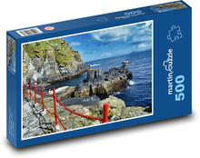 Pobrežie - more, skaly Puzzle 500 dielikov - 46 x 30 cm 