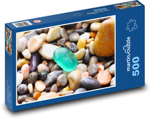 Pebbles - colored, stones Puzzle of 500 pieces - 46 x 30 cm