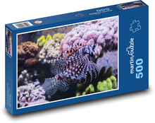Rotfeuerfisch - Aquarium, Fisch Puzzle 500 Teile - 46 x 30 cm