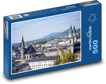 Salzburg - Austria, katedra Puzzle 500 elementów - 46x30 cm