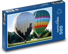 Teplovzdušný balón - jazda, výlet Puzzle 500 dielikov - 46 x 30 cm 