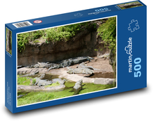 Aligátoři - krokodýl Puzzle 500 dílků - 46 x 30 cm