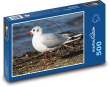 Čajka - vták, more Puzzle 500 dielikov - 46 x 30 cm 