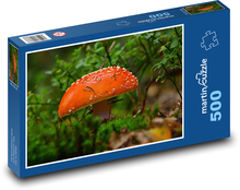 Toadstool - fungus, forest Puzzle of 500 pieces - 46 x 30 cm 