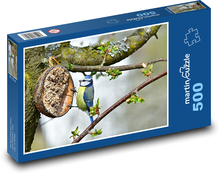 Blue - bird, animal Puzzle of 500 pieces - 46 x 30 cm 