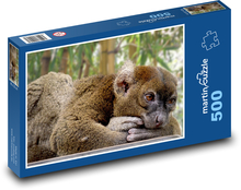Lemur - zwierzę, zoo Puzzle 500 elementów - 46x30 cm
