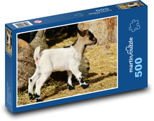 Goat - goat, cub Puzzle of 500 pieces - 46 x 30 cm