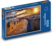 Wand - China, Wolken Puzzle 500 Teile - 46 x 30 cm