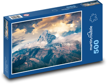 Rocks - thunderstorms, clouds Puzzle of 500 pieces - 46 x 30 cm 