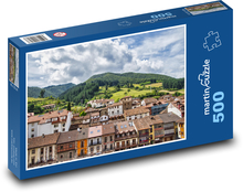 City in Spain - mountain, Calabria Puzzle of 500 pieces - 46 x 30 cm