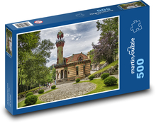 Gebäude - Garten, Architektur Puzzle 500 Teile - 46 x 30 cm