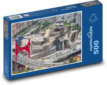 Guggenheim Museum - Bilbao, Spain Puzzle of 500 pieces - 46 x 30 cm 