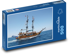 Cestovanie - loď, plachetnica Puzzle 500 dielikov - 46 x 30 cm 