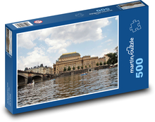 Praga - Teatr Narodowy Puzzle 500 elementów - 46x30 cm