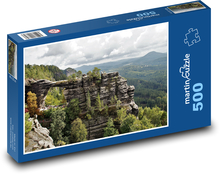 Pravčická brána Puzzle 500 dílků - 46 x 30 cm