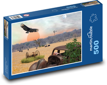 Bauernhof - Fantasie Puzzle 500 Teile - 46 x 30 cm