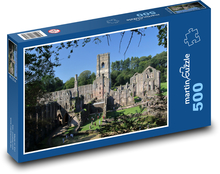 Anglia - Opactwo Puzzle 500 elementów - 46x30 cm