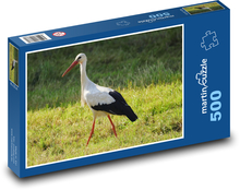 Čáp - Čáp bílý Puzzle 500 dílků - 46 x 30 cm