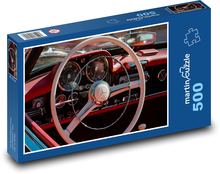 Mercedes - volant, interiér Puzzle 500 dielikov - 46 x 30 cm 