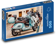 Motocykly a skútry - Vespa Puzzle 500 dílků - 46 x 30 cm