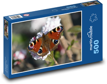 Butterfly - insect Puzzle of 500 pieces - 46 x 30 cm 