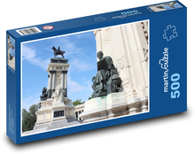 Hiszpania - Madryt, pomnik Puzzle 500 elementów - 46x30 cm