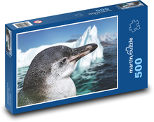 Tučniak - ľad, more Puzzle 500 dielikov - 46 x 30 cm