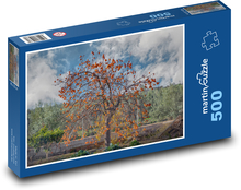 Kaki - ovocie, strom Puzzle 500 dielikov - 46 x 30 cm 