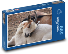 Ziege - Haustier, Bauernhof Puzzle 500 Teile - 46 x 30 cm