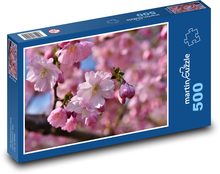 Zierkirsche - Blumen, Baum Puzzle 500 Teile - 46 x 30 cm