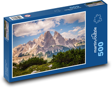 Hory, Taliansko Puzzle 500 dielikov - 46 x 30 cm 