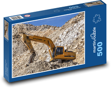 Arbeitsmaschine - Bagger Puzzle 500 Teile - 46 x 30 cm