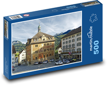 Schweiz - altes Rathaus Puzzle 500 Teile - 46 x 30 cm