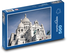 Paris - Kirche, Gebäude Puzzle 500 Teile - 46 x 30 cm