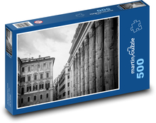 Rome - Piazza di Pietra, Italy Puzzle of 500 pieces - 46 x 30 cm 