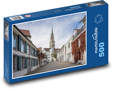 Švajčiarsko - Európa, ulica Puzzle 500 dielikov - 46 x 30 cm 