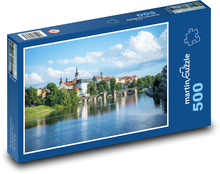 Písek - most, Česká republika Puzzle 500 dílků - 46 x 30 cm