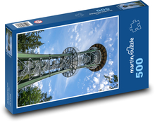 Vyhlídková věž - konstrukce, stavba Puzzle 500 dílků - 46 x 30 cm