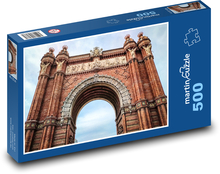 Barcelona - Bau, Spanien Puzzle 500 Teile - 46 x 30 cm