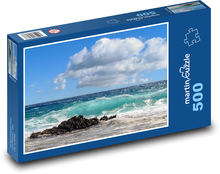 Wellen im Ozean - Meer, Strand Puzzle 500 Teile - 46 x 30 cm