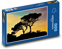 Sunset - trees, branches Puzzle of 500 pieces - 46 x 30 cm 