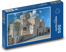 Agios Varnavas - kláštor, Cyprus Puzzle 500 dielikov - 46 x 30 cm 