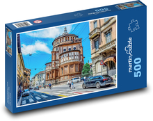 Italy - Milan, street Puzzle of 500 pieces - 46 x 30 cm 