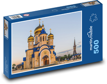 Russische Kirche - Kuppel, Architektur Puzzle 500 Teile - 46 x 30 cm