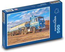 Cysterna - ciężarówka, transport Puzzle 500 elementów - 46x30 cm