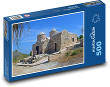 Kostol - kaplnka, Cyprus Puzzle 500 dielikov - 46 x 30 cm 