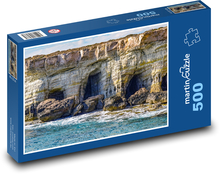 Skála v moři - jeskyně, eroze Puzzle 500 dílků - 46 x 30 cm