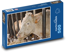 Kráva - zvíře, farmo Puzzle 500 dílků - 46 x 30 cm