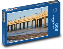 Pier - sea, Blankenberge Puzzle of 500 pieces - 46 x 30 cm 