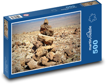 Kamienie - skały, morze Puzzle 500 elementów - 46x30 cm